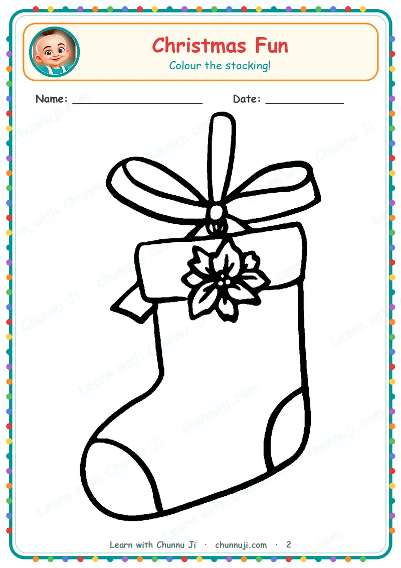 Christmas Fun: Free Christmas Colouring & Tracing Book · 2