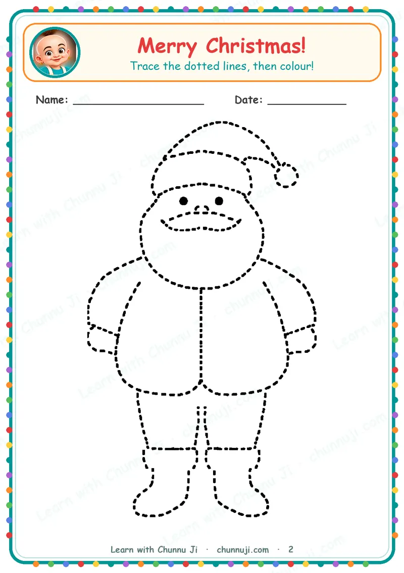 Merry Christmas: Free Christmas Colouring Pages for Kids · 2