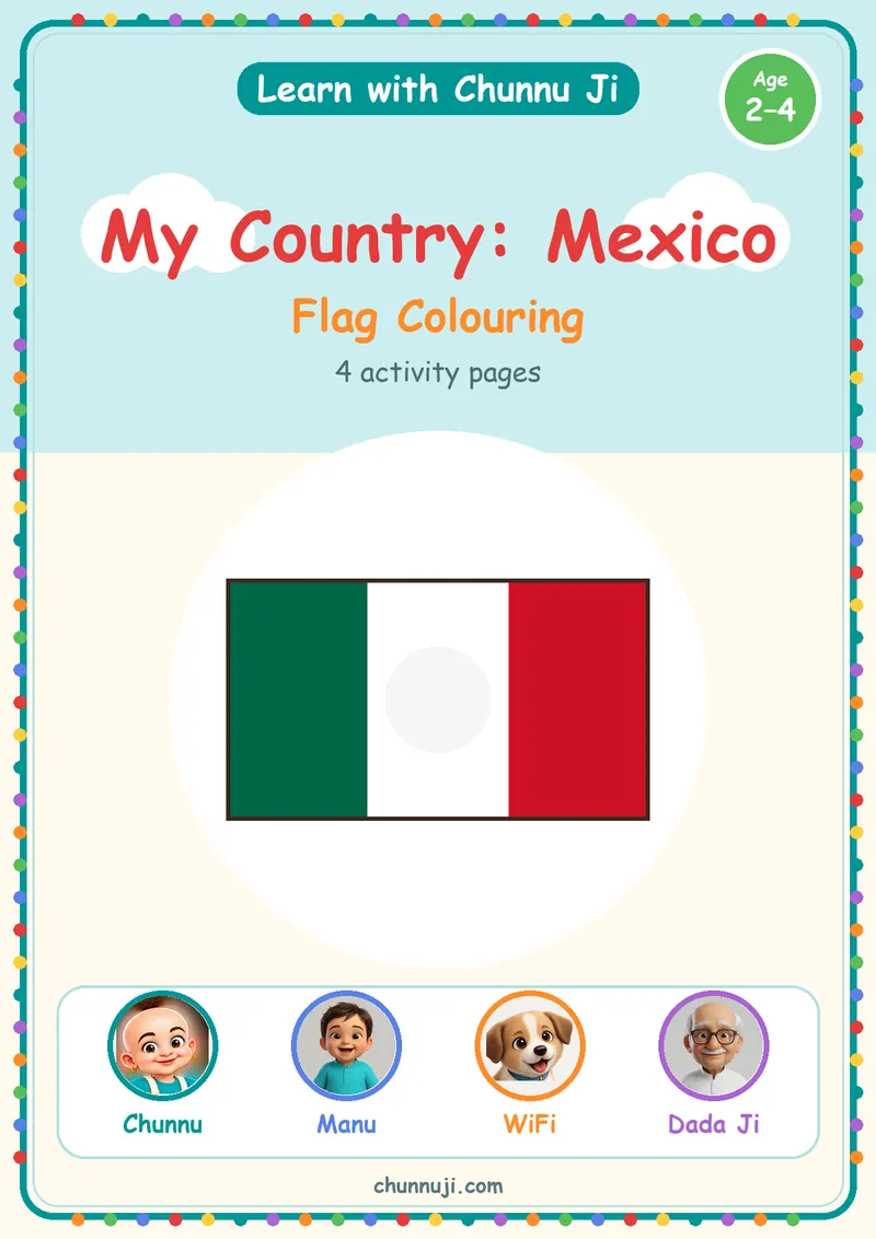 Portada del libro gratis Mi país: México de Chunnu Ji