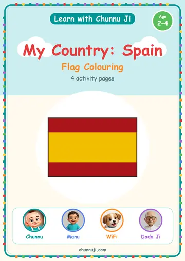 Portada del libro gratis Mi país: España de Chunnu Ji